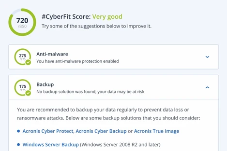 #CyberFit Score - CanarCloud #CyberFit Score - CanarCloud